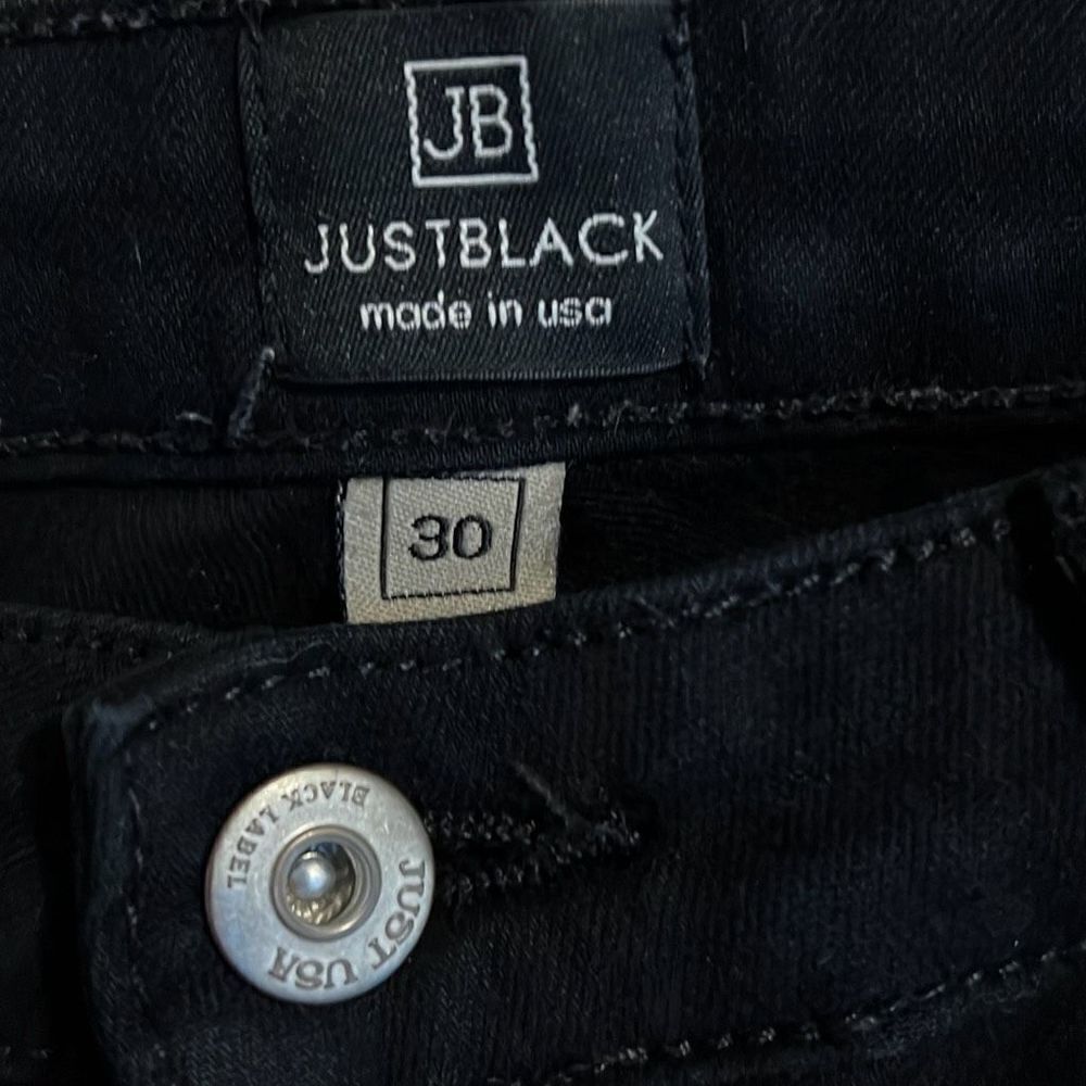 Just Black Connelly Skinny Jean - 30 - black - Picture 3 of 9